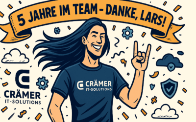 Bereits 5 Jahre im Team – Danke Lars!